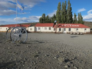 La Leona Hotel between El Chalten and El Calafate where Butch Cassidy and the Sundance Kid hid out for a month in 1905 after robbing the bank at Rio Gallegos (on east coast).