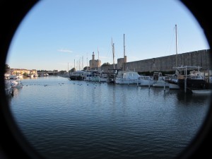 The walls of the old city of Aigues Mortes
