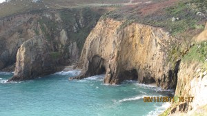 Smugglers coast just after Lands End
