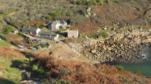 Pretty fishing hamlet of Porthgwarra