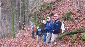 Near the start of the walk at Delemont