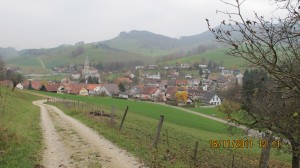 Entering a typical Swiss village