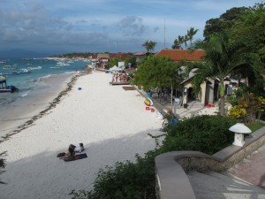 Coconut Beach (regrettably not too clean)