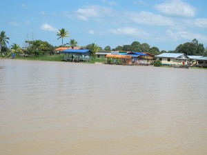 Orang Sungai (River people) village
