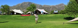 The tented camp