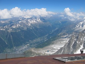 The Chamonix Valley - first sector of the Haute Walk