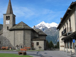 Grachen in Mattertal valley...starting point for last sector up to Zermatt
