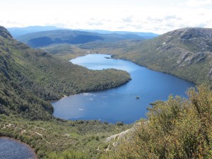 Dove Lake from top of Cradle Mountain (looking north roughly)