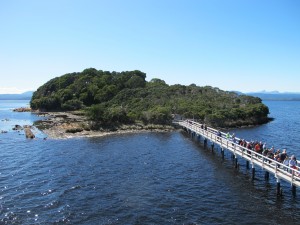 The infamous Sarah Island in Macquarie Harbour - one of the most brutal prison islands in the British probation system of the 1800s. Five hundred convicts and military lived on this island at its peak..!