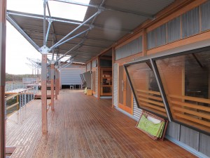 One of the luxury huts on Three Capes Track
