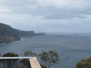 View of Munro Bight from second hut