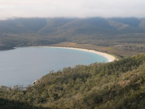 Wineglass Bay in Freycinet National Park