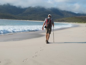 Heading into the unknown in Wineglass Bay..!